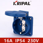 IP54 estándar alemán azul de 16 amperios para el zócalo adicional industrial