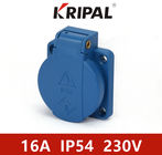 IP54 estándar alemán azul de 16 amperios para el zócalo adicional industrial