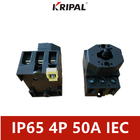 PC IP65 40A estándar del IEC del interruptor de control de la luz del interruptor del aislador de 3 fases