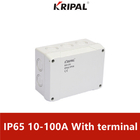 cajas de conexiones al aire libre del soporte superficial de 10-100Amp IP65 con el terminal