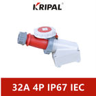 IEC industrial impermeable 32A estándar 4P de la combinación del acoplador IP67