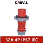 IEC industrial impermeable 32A estándar 4P de la combinación del acoplador IP67