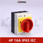Estándar impermeable del IEC del interruptor UKP del aislador de la CA de IP65 4P 16A 230-440V