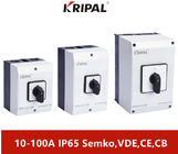 Estándar impermeable de RoHS del interruptor de cambio de KRIPAL 10-100A IP65