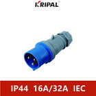Enchufes industriales certificados CE y zócalos de KRIPAL IP44 16A 220V
