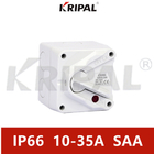 El doble rotatorio postes de SAA IP66 Mini Isolator Switch 35A impermeabiliza