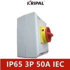 Estándar impermeable rotatorio eléctrico del IEC de poste 40A de los interruptores 4 de KRIPAL IP65