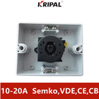 Carga rotatoria impermeable la monofásico IP65 20A que aísla el interruptor
