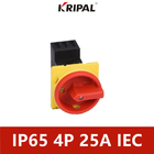 Estándar impermeable del IEC del interruptor IP65 2 poste 230-440V del aislamiento de la carga de KRIPAL