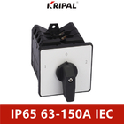 1-0-2 prenda impermeable IP65 150A 230-440V del interruptor de leva del cambio de 3 posiciones