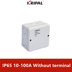Cajas de conexiones eléctricas materiales de la PC al aire libre IP65 antienvejecedoras