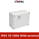 cajas de conexiones al aire libre del soporte superficial de 10-100Amp IP65 con el terminal
