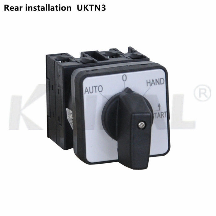 interruptor de cambio estándar del selector del interruptor de leva del IEC 25A UKT IP65